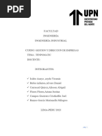 Informe Gestion y Direccion de Empresa