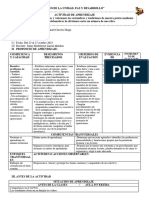 MAT Defendemos Nuestros Derechos y Valoramos Las Costumbres y Tradiciones de Nuestra Patria Mediante Situaciones Problemáticas de Divisiones Entre Un Número de Una Cifra.