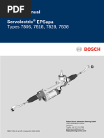 Types 7806, 7818, 7828, 7838: Service Manual Servolectric Epsapa