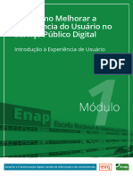 Módulo 1 - Introdução À Experiência de Usuário