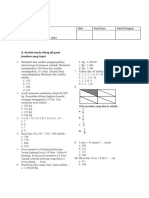 Soal Matematika Kelas 4