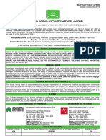 Shree Ram Urban Infrastructure Limited: Dated: October 30, 2010