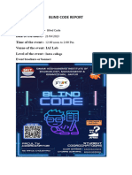 Blind Code Report