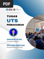 UTS Pemahaman Peserta Didik Dan Pemahamannya 1