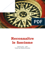 Reconnaitre Le Fascisme