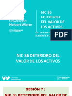 Sesión 6 - Nic 36 Deterioro Del Valor de Los Activos