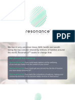 RESONANCE Presentation