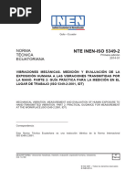 Nte Inen Iso 5349-2 Vibraciones Mecánicas. Medición y Evaluación de La Exposición Humana A Las Vibraciones Transmitidas Por La Mano