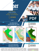 Las 8 Regiones y 11 Ecorregiones