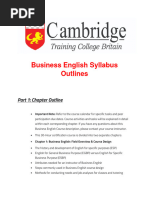 Business English Syllabus