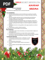 Precauciones en Navidad