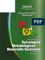 Estrategias Metodológicas Desarrollo Curricular: Rofocom