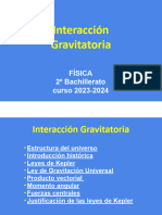 Interacción Gravitatoria