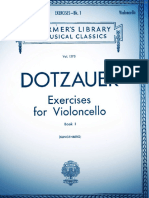 Exercicios para Violoncello