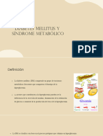 Diabetes y Sídrome Metabólico