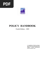 ACI Policy Handbook Ed 4 2003-ENG