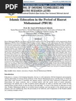 Islamic Education in The Period of Hazrat Muhammad (PBUH)