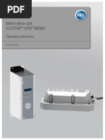 ECOTAP® VPD® MD&C Motor-Drive Unit Operating Instructions 6117331 05 en