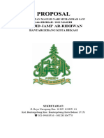 Propsal Maulid Ar-Ridhwan 1444 H