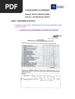 Consolidar Lo Aprendido 1 - Actividades - Ruth Neyra A