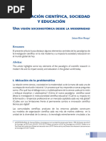 Dialnet InvestigacionCientificaSociedadYEducacion 7338734