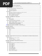 Cours de Formation Programmation ADEPT V+ 1: III) IV)