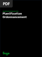 Planification Ordonnancement