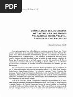 Cronología de Los Obispos de Castilla en Los Siglos Viii-X (Osma-Mustó, Veleya-Valpuesta Y Oca-Burgos)