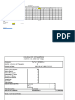 Planilla de Salario