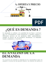 Demanda, Oferta y Precio