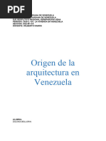 Origen de La Arquitectura