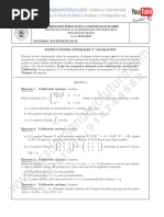 Examen Matematicas II Selectividad Madrid Junio 2016 Opcion A y B Enunciado