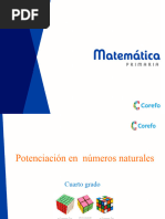 4 U PPT 6 4to Grado Matematica Potenciacion y Radicacion en N 2014