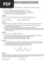 Travaux Diriges de Numerisation Des Signaux - 1