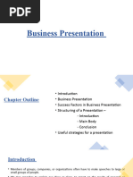 Business Presentation 1