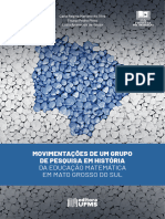 3 - Movimentações de Um Grupo de Pesquisa em História Da Educação Matemática em Mato Grosso Do Sul