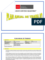 Plan Anual de Trabajo I.E 15035 Felix Joaquin Seminario Echandia 2022