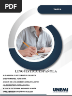 Deber 1 Linguistica Española