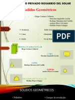 SOLIDOS GEOMETRICOS 5to de Primaria