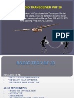 Radio VHF 20 Slide