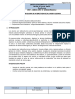 Práctica 7. Comparación de Reactividad de Alcanos y Alquinos