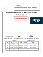 Specification For Tank To Tank Transfer Pump (Rev.0) - (P-1501)