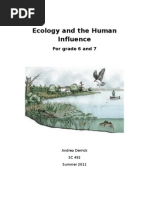 Ecology and The Human Influence