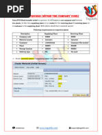 INTRA STO Process (Within Company Code) in SAP MM