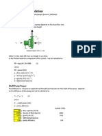 Pump Power Calculation