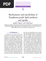 BAB VIII - Biochemistry and Metabolism of Toxoplasma Gondii Lipid Synthesis and Uptake