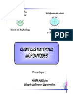 Cours de Chimie Des Materiaux Inorganiques l2