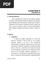 Sig493 - Discourse Analysis - 02 - Pragmatics