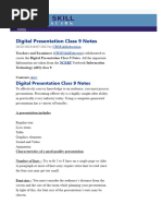 Cbseskilleducation Com Digital Presentation Class 9