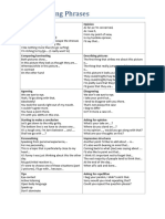 CAE Useful Language